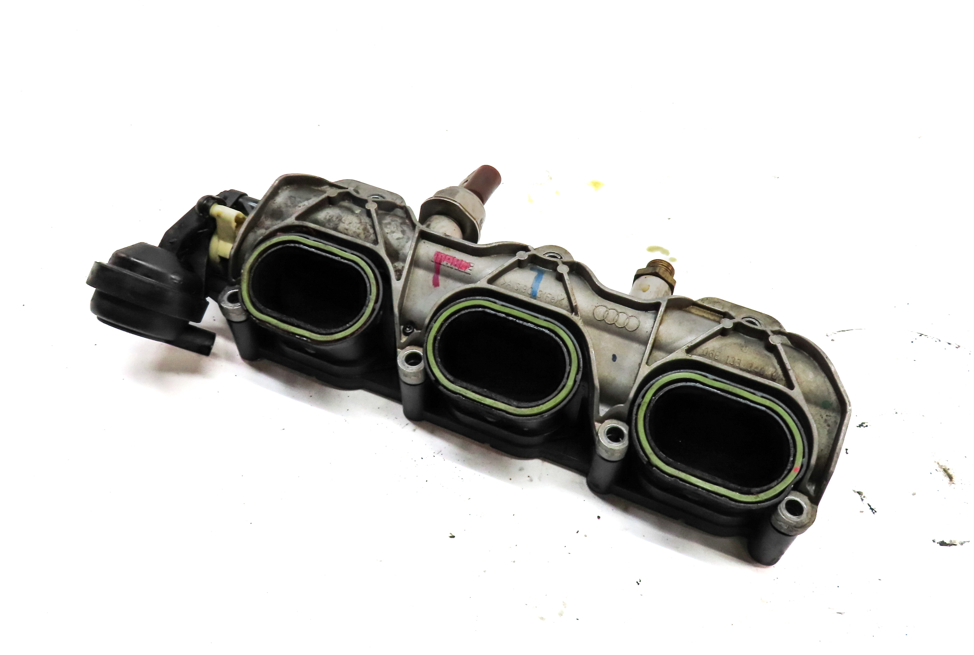 12-17 AUDI A6 A7 Q5 S5 SQ5 3.0L SUPERCHARGED LEFT INTAKE MANIFOLD DIFFUSER RAIL — exact item pictured